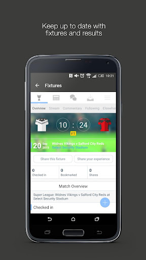 Fan App for Widnes Vikings