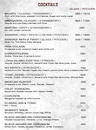 Black Lounge Bar menu 6