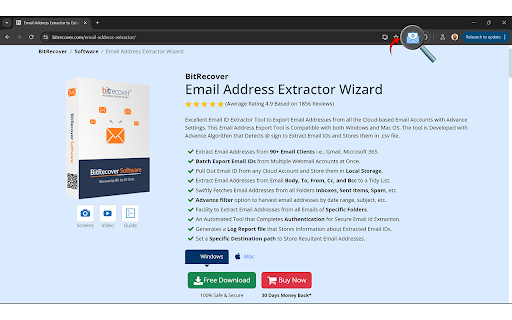 Email Address Extractor Wizard