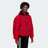 ac winter jacket black / bold red