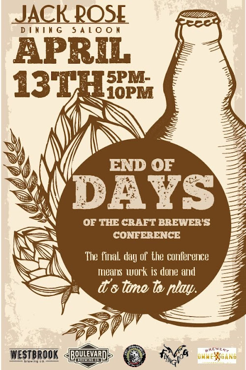 Logo for End of Days (of the Craft Brewer's Conference)