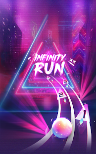 Infinity Run: Rush Balls On Rhythm Roller Coaster Screenshot