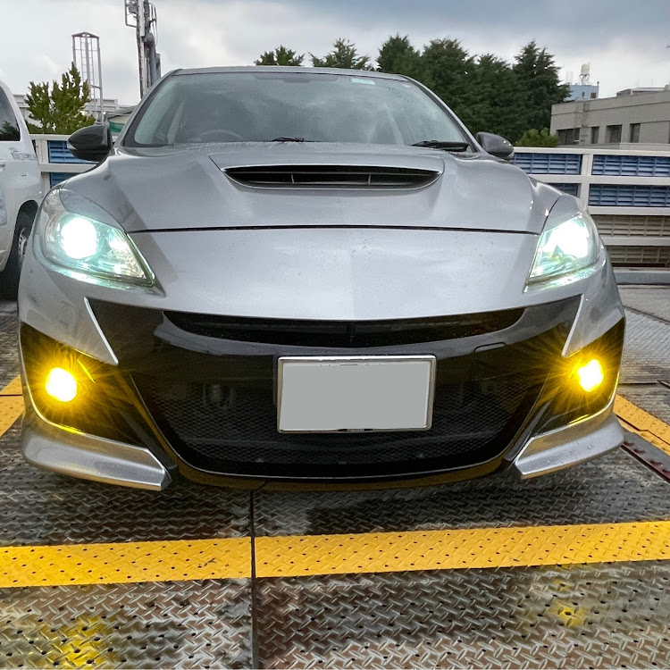 イエローフォグ　MAZDA純正　旧車