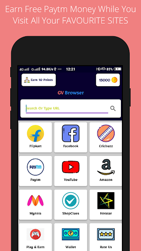 GV Browser - Earn Money While Browsing