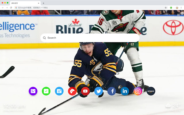 Buffalo Sabres HD Wallpaper New Tab