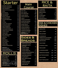 Kaf- Kaf Restaurant menu 1