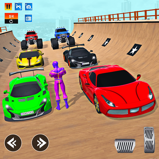 GT Ramp Car Stunts - Car Games