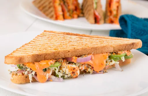 Spicy Mayo Cheese Grilled Sandwich