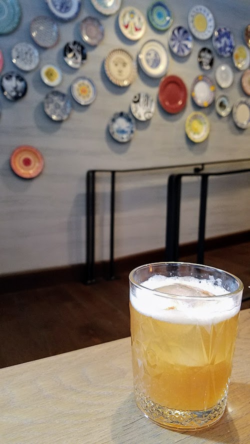 A Look at Il Solito PDX, if you like fizz-type cocktails, the Italian Sour swaps out the regular fizz cocktail carbonated water with Italian beer using a mix of montenegro amaro, birra moretti, lemon, and egg white.