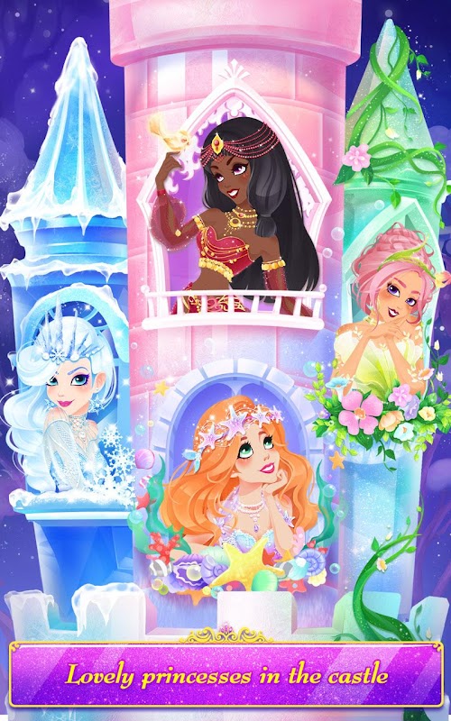 Android application Princess Face Paint screenshort