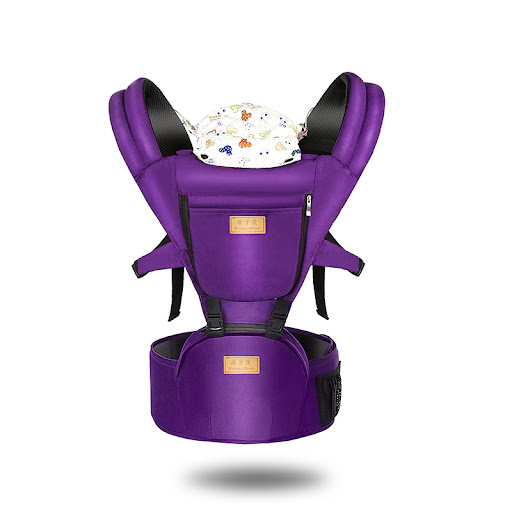 Title 4, Breathable baby carrier with waist stool, ergon...