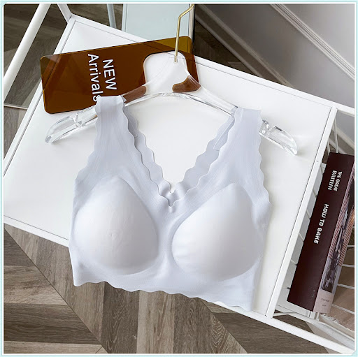 Title 3, Womens seamless vest bra with no steel ring, g...