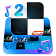 Piano Tiles 2™ Keyboard Theme icon