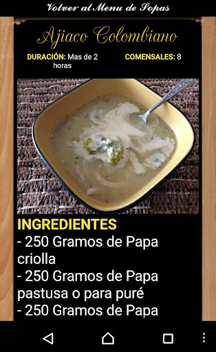 Recetas de Sopas