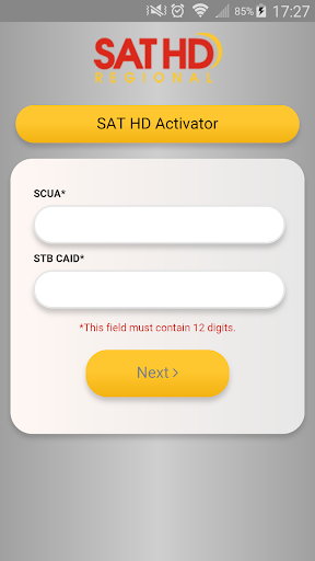 SATHD Regional App de Ativação