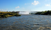 A file picture from 2010 showing the Vaal Dam with all its sluice gates open.