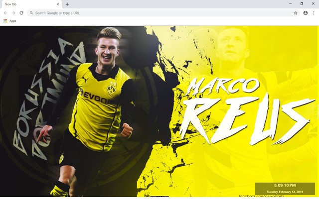 Marco Reus New Tab & Wallpapers Collection