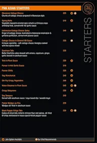 The Nine Restaurant menu 5