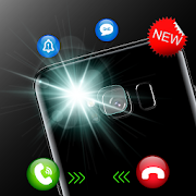 Ringing Flashlight - Flash Alerts On Call & SMS  Icon