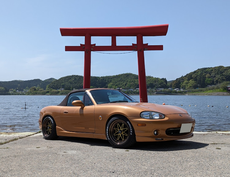 ロードスターのロードスター ・NB・黄砂まみれ・ドライブ・イチゴに関するカスタム事例の投稿画像1枚目