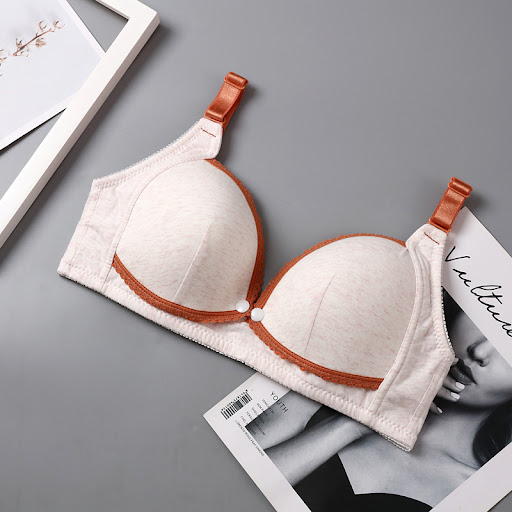 Title 6, Maternity breastfeeding bra, open nursing bra f...