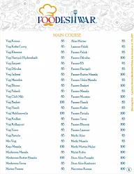 Foodeshwar menu 1