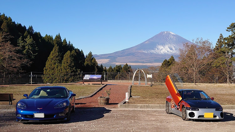 ビートのコルベット・箱根で富士山コラボ・こだわりとんかつ かつ榮・( ﾟДﾟ)ｳﾏｰ!・おちり～(≧▽≦)に関するカスタム事例の投稿画像2枚目