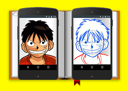 Android application How To Draw One Piece Luffy screenshort