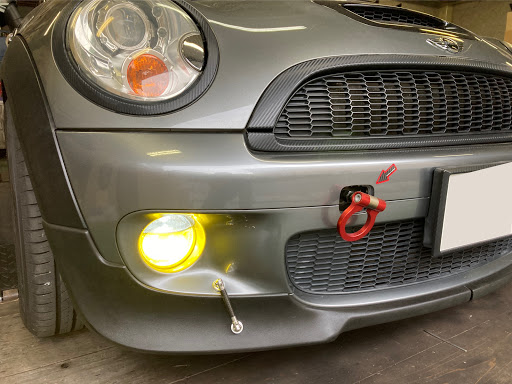 Mini R56のフォグランプ交換 イエローフォグ化 キャンセラー必要 コーディング必要に関するカスタム メンテナンスの投稿画像 車 のカスタム情報はcartune