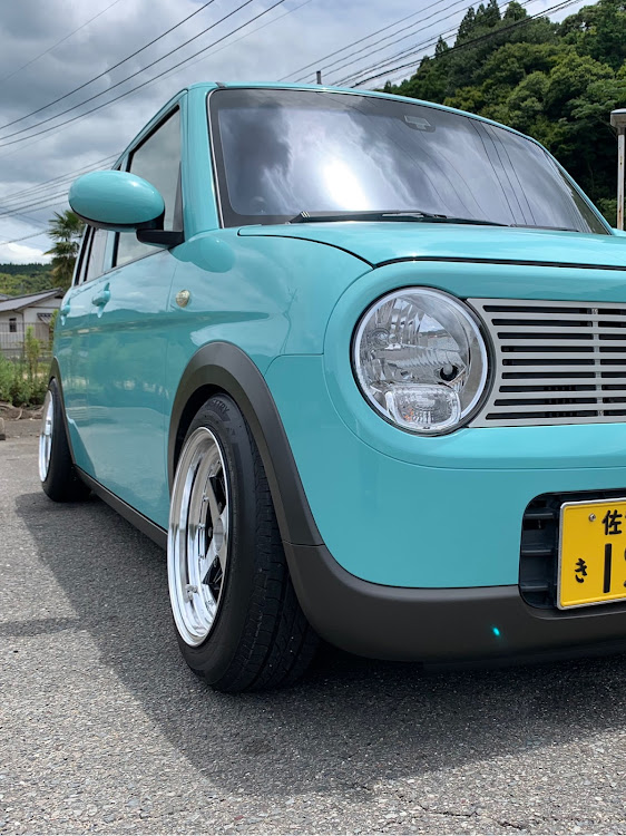 アルトラパンのイベント  ダブルヘッダー💦・オニオンレーシング・Kカーミーティング・連日の33ラパンコラボ✌️・昭和魂🎌に関するカスタム事例の投稿画像1枚目
