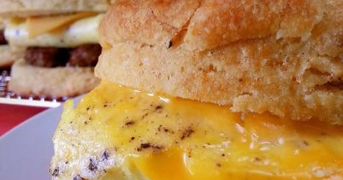 Sausage, Egg & Cheese Biscuits — Yummy Breakfast Sandwiches - No Ordinary  Homestead