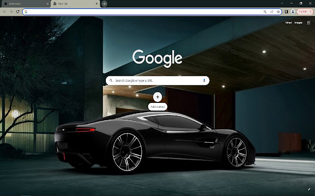 Supercar Browser Theme chrome extension