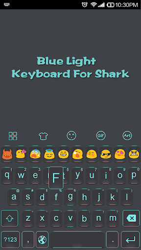 免費下載個人化APP|Blue light -Love Gifs Keyboard app開箱文|APP開箱王