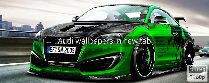 Audi Auto Wallpapers New Tab marquee promo image