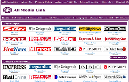 United Kingdom's All Newspapers Online small promo image