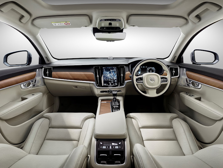 The cabin is minimalistic, spacious and serene with a comprehensive digital outlay. Picture: SUPPLIED