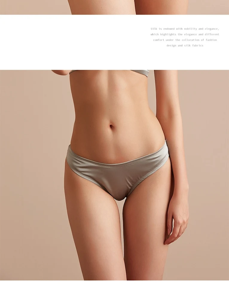 Solid Color Thin Silk Breathable Briefs for Men, offering lightweight comfort and breathability for everyday wear, feel 