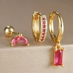 Y26009 Gold Rose Red 3PCs