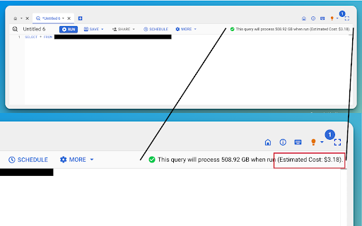 BigQuery Cost Estimator