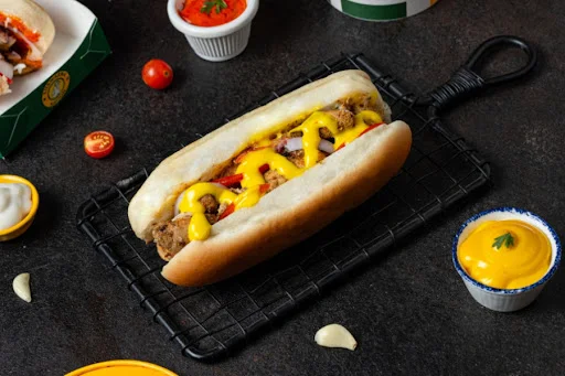 Mustard Shawarma Hot Dog