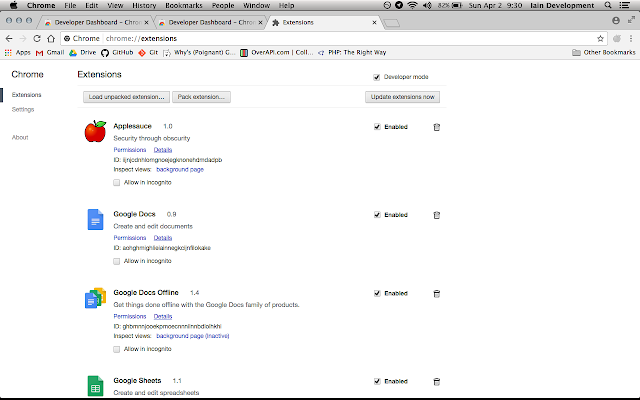 Applesauce screenshot