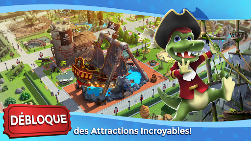 RollerCoaster Tycoon Touch - Parc d'attractions apk mod screenshots 2