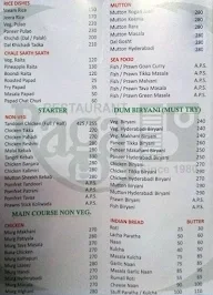 Raga Restaurant menu 6