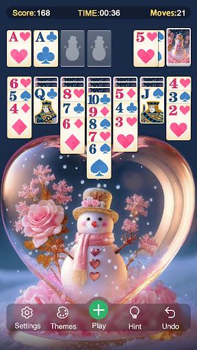 Screenshot Solitaire Card Game