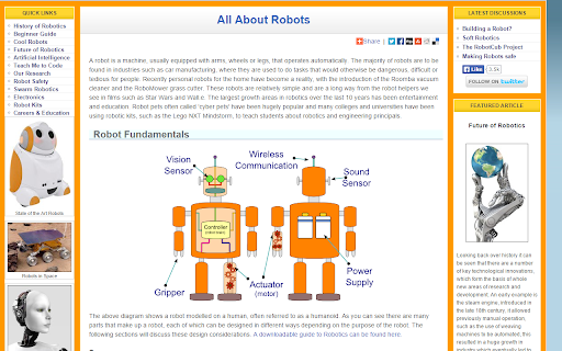 Razor Robotics - Learn about Robots!