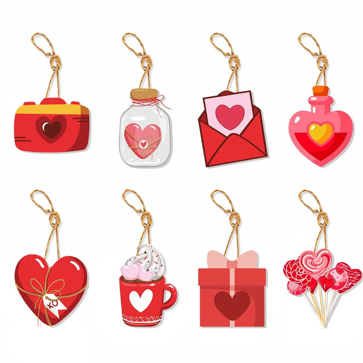 Title 5, Pendentif cadeau Saint-Valentin, thème amour mi...