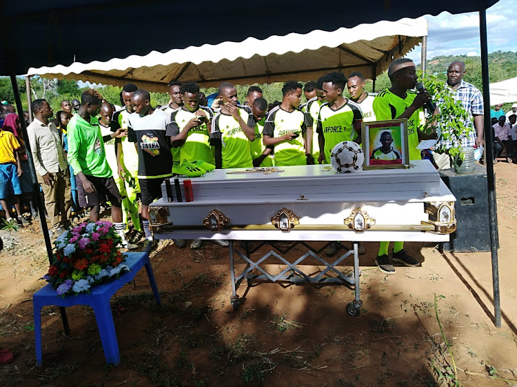 Stephen Mbuvi's remains buried at his home in Kitui