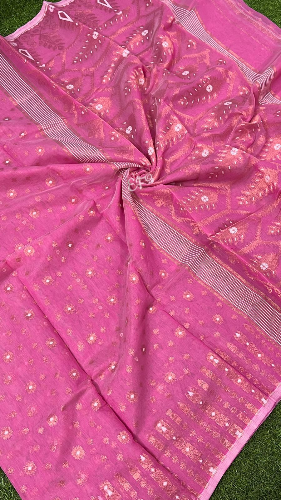 Beautiful Classy Bengali Daka cotton Sarees