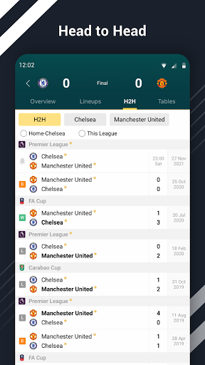 Screenshot Bee Sports – Live scores