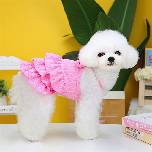 Title 12, Pet Dog Princess Dress Thin Teddy Bichon Small ...